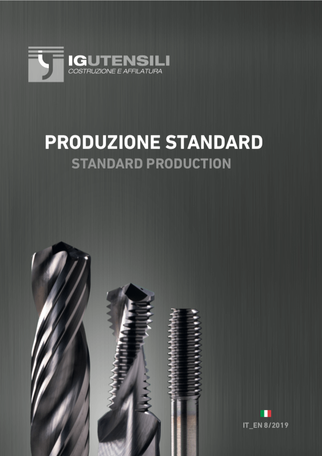 Utensili standard - progettazione e produzione 1